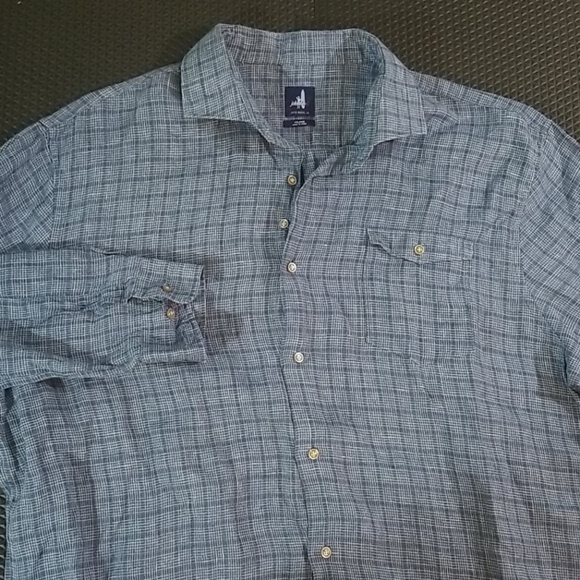 johnnie-O Other - johnnie-O Linen Long Sleeve Shirt 2XL